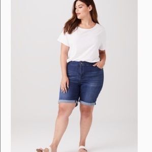 Celebrity Pink Skylar Cuffed Denim Shorts